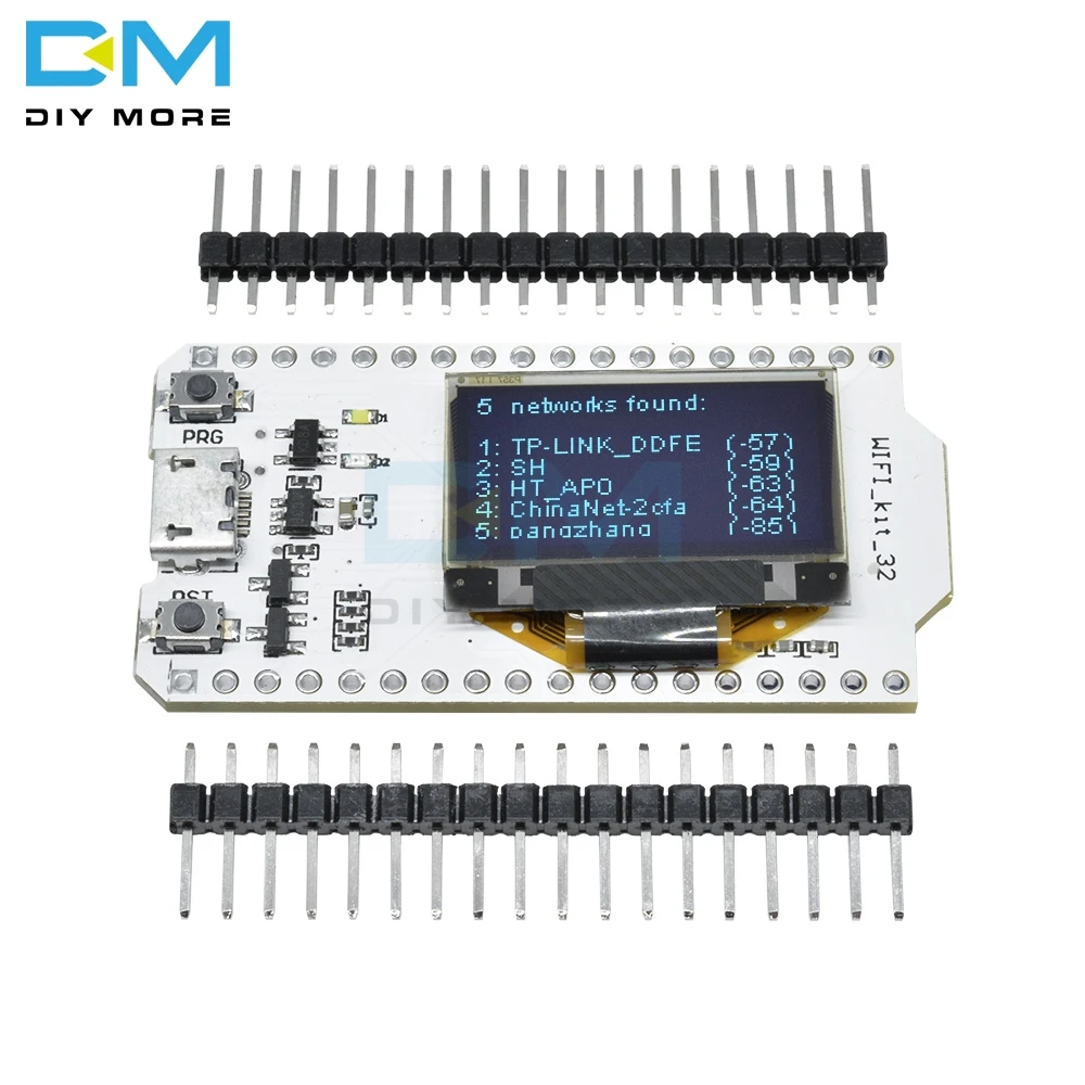 CP2102 ESP32 0 96 дюйма синий OLED цифровой дисплей Bluetooth Wi Fi беспроводной 32 модуля плата