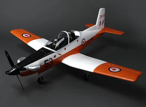 electric rc trainer plane