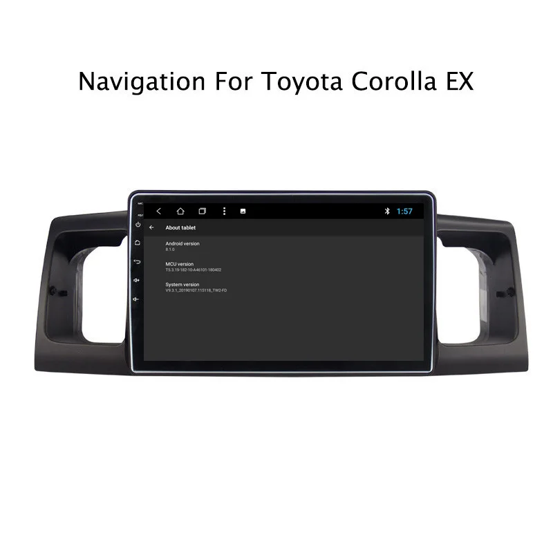 Cheap NAVITOPIA 9inch 2G RAM 32G ROM Android 8.1 Car DVD Multimedia GPS Navigation for Toyota Corolla EX 2004 2005 2006 2007 2008-2013 5