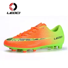 LEOCI New FG Football Boots Cleats Soccer Shoes Mens Football Shoes Chuteiras botas de futbol Voetbalschoenen Women Adult & Kids