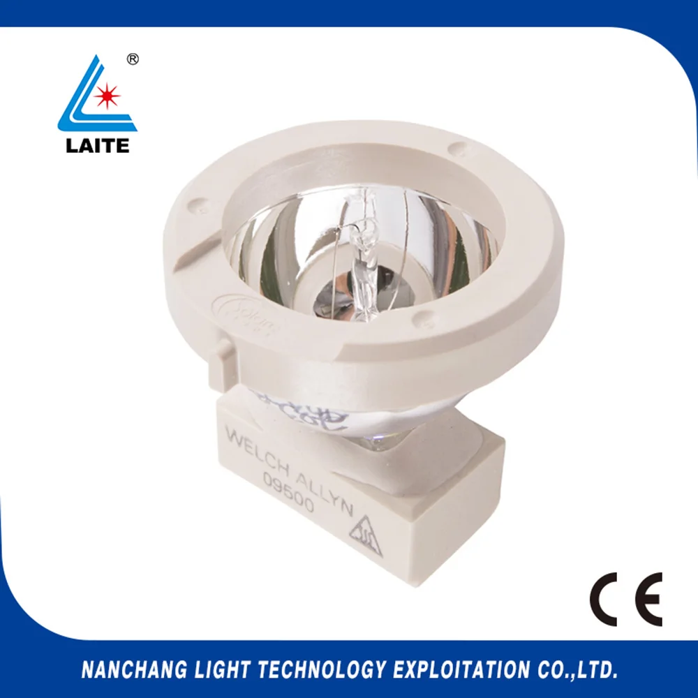 WelchAllyn 09500-U 24 Вт MFI лампа Solarc 49501 головная эндоскоп оптическая инспекция Welch Allyn 09500