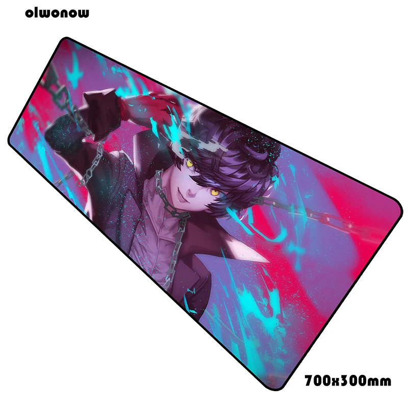 Persona 5 Коврик для мыши 700x300x3 мм массовый узор компьютерный коврик для мыши геймерский геймпад Лидер продаж игровой коврик для мыши Настольный коврик офисный коврик для мыши