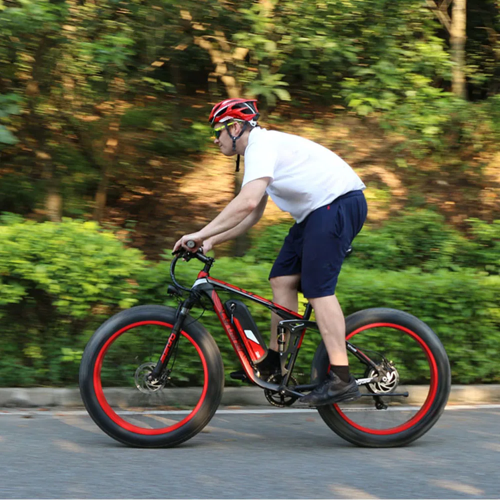 Cyrusher XF800 1000W 48V Electric fat tire Bike 26\