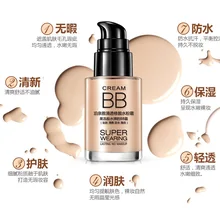 5 бутылок натуральный BB крем отбеливающий увлажняющий маскирующий крем основа для макияжа лица Красивая Татуировка чернила