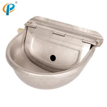 

Chuangpu Food Grade Stainless Steel 304 Material 4Liter Cow/Pig/Cattle Drinking Water Bowl with Float Valve