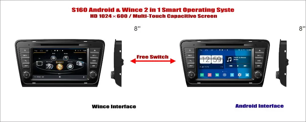 Excellent Liislee Car Android Multimedia For Skoda Octavia MK3 2013~2014 Radio CD DVD Player GPS Navi Navigation Audio Video Stereo System 4