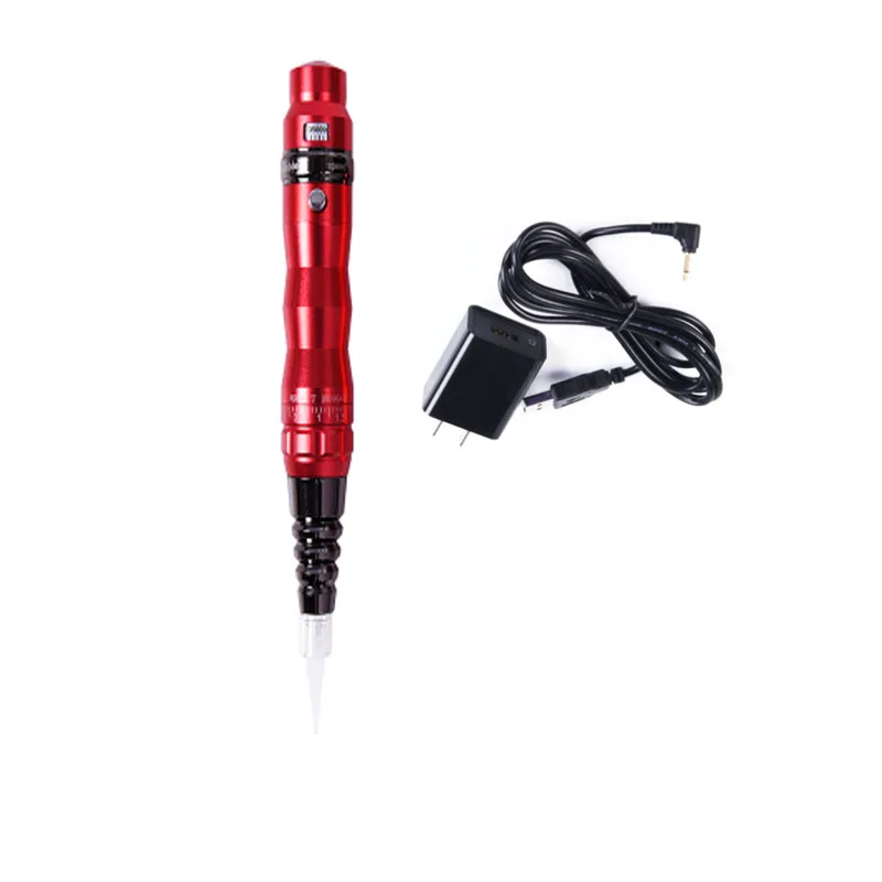  New Dermografo Universal Permanent Makeup Tattoo Eyebrow Lip Pen Machine Rotary Tattoo Gun Kits
