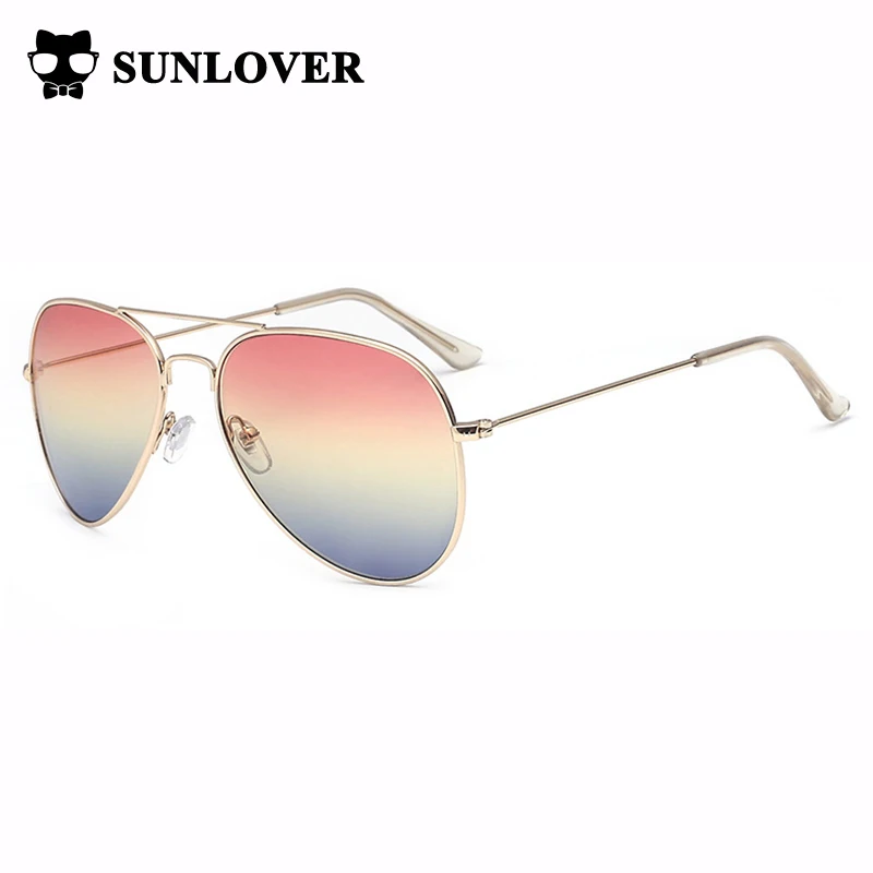 

2019 New Arrival Women Fashion Aviation Sunglasses Ocean Gradient Lens Sun Glasses, Unisex Style Oculos Both For Women and Men