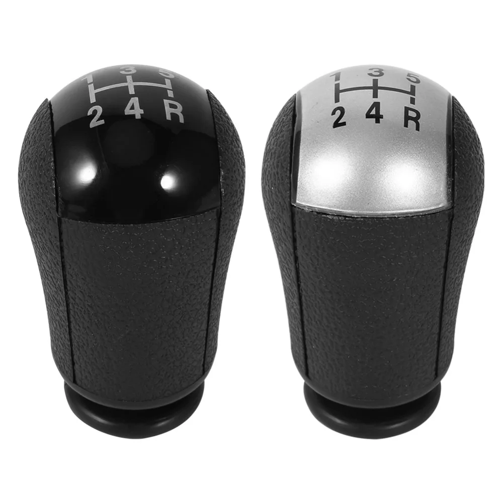 

5 Speed Manual Gear Stick Shift Knob Car Gear Knob Gear Lever Shifter Knob For Ford Focus Mondeo MK3 S-MAX Black / Grey New Hot