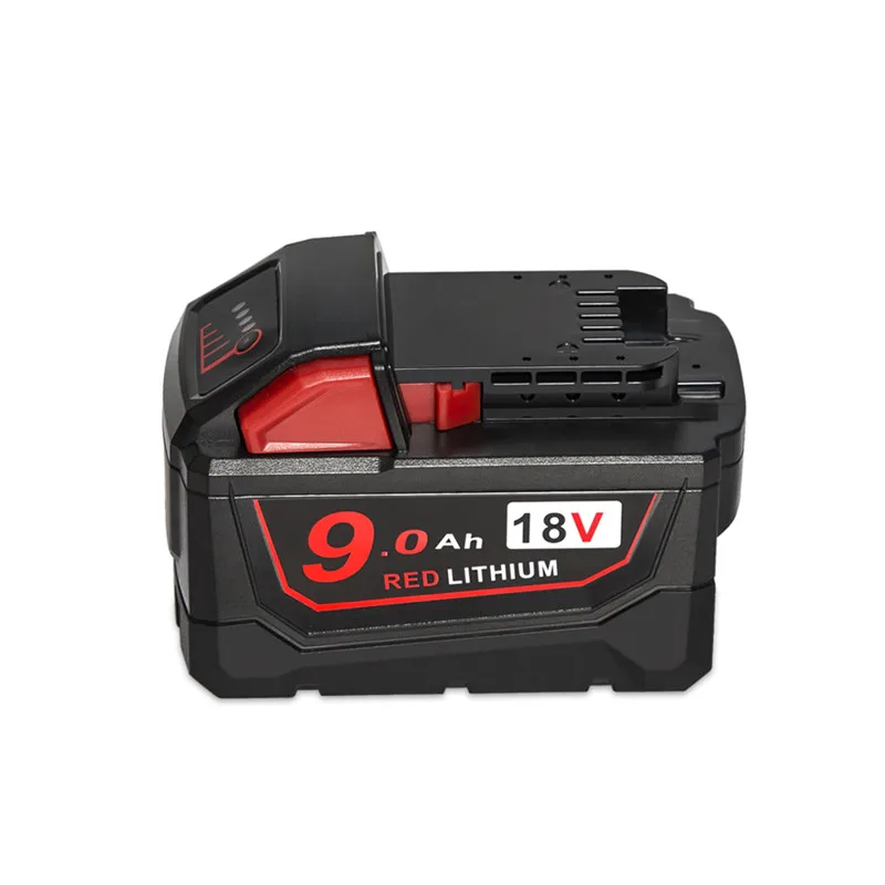 Литиевая аккумуляторная батарея 18 в 9 0 Ач для Milwaukee 48 11 1890 M18|Перезаряжаемые