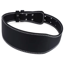 PU Leather Weight Lifting Belt Gym Fitness Wide Back Support Training Equipment Weights Belt for Gravity