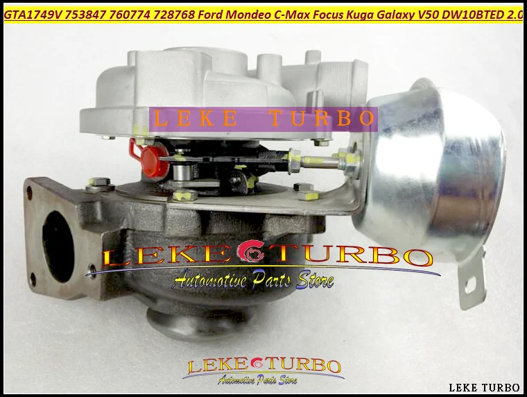 Turbo 760774 760774-0003 753847 753847-5002S для Ford Mondeo C-Max Kuga Galaxy Volvo C30 S40 V50 DW10BTED 2.0L TDCI 2 0 T | Автомобили