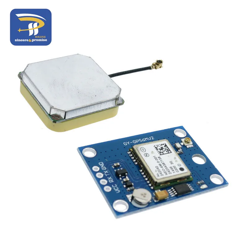 1 комплект NEO-6M gps модуль GY-gps 6MV2 NEO6MV2 буит в EEPROM APM2.5 антенна 3 V-5 V RS232 ttl доска для Arduino полета Управление