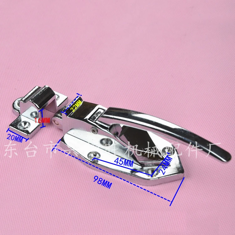

Oven Door Lock Freezer Storage Accessories Handle Heavy Duty Industrial Lock(For Oven Trailer Truck Transformer Door Locks