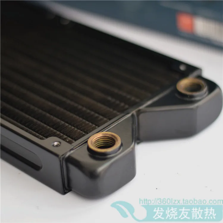 Magicool-refrigeração Radiador g2 g1 Polegadas Dissipador de Cobre Preto 120 mm 240 mm 360 mm Ajuste 12cm Ventilador 27 mm Espessura m3 Parafusos - Imagem 5