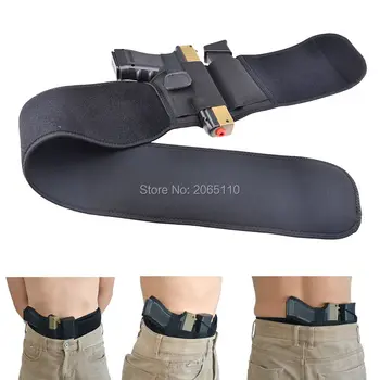 

Tactical Unisex Left Right Hand Belly Band Holster Gun Pistol Holsters For Concealed Carry Fit all Pistols Size