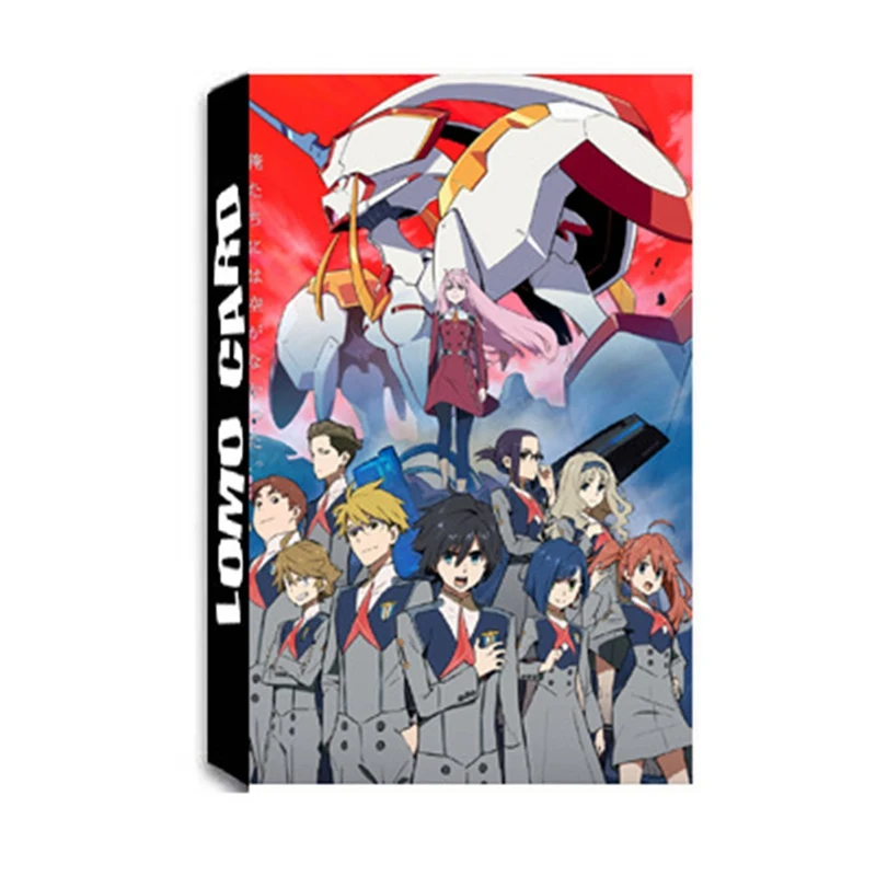 30 шт./компл. обувь для косплея; аниме смелыми в Franxx самодельные Бумага ЛОМО карта фото плакат Фотокарта