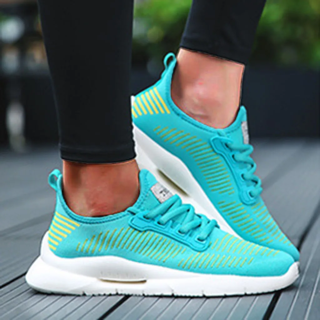 

Tennis Shoes For Women mesh Breathable Sneakers Woman Sports Shoes Comfortable Platform Sneakers Women Zapatos De Mujer #D