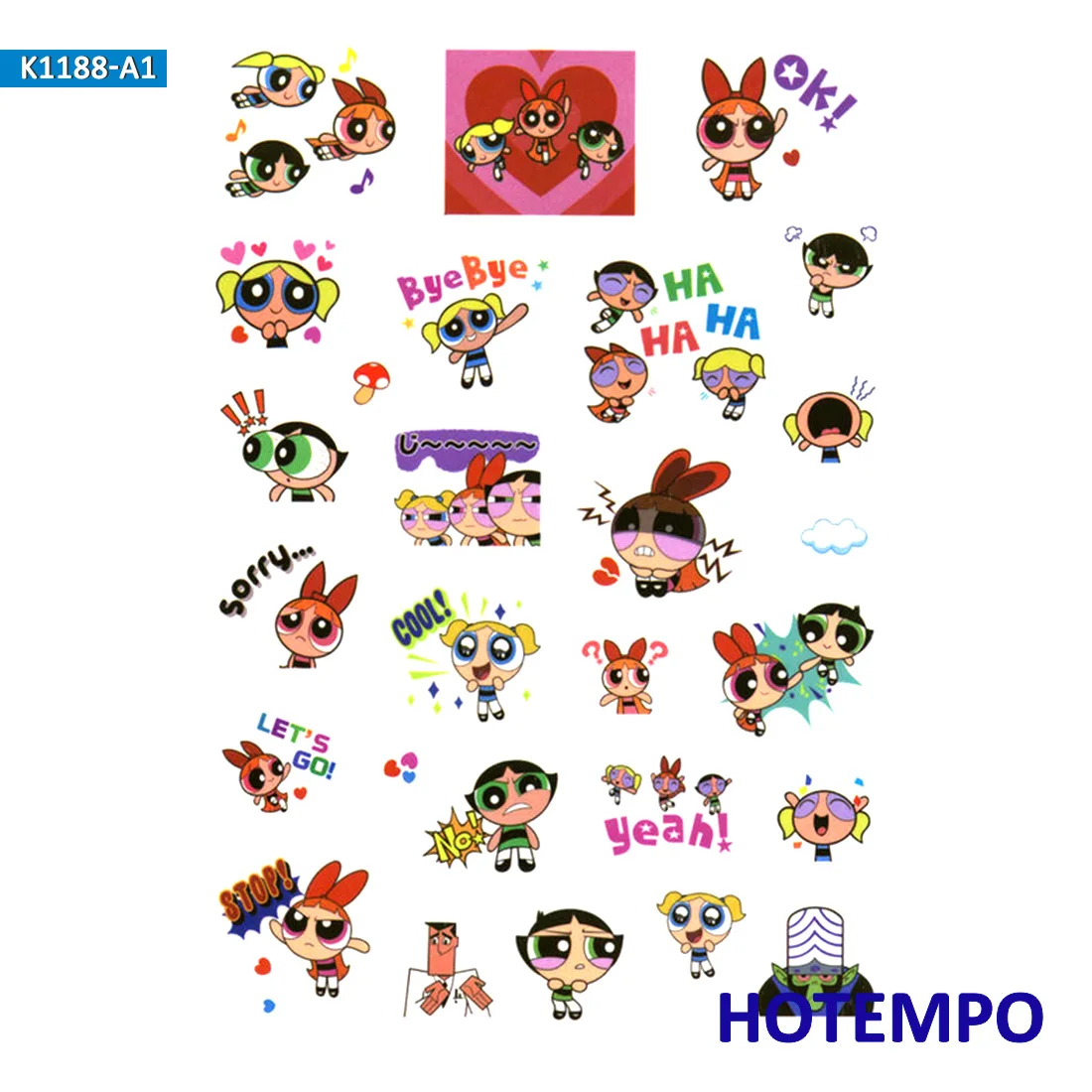 Powerpuff Girls Stickers for Girl Children Kids Gift DIY Letter Diary Scrapbooking Stationery Pegatinas Stickers Powerpuff Girls Stickers for Girl Children Kids Gift DIY Letter Diary Scrapbooking Stationery Pegatinas Stickers