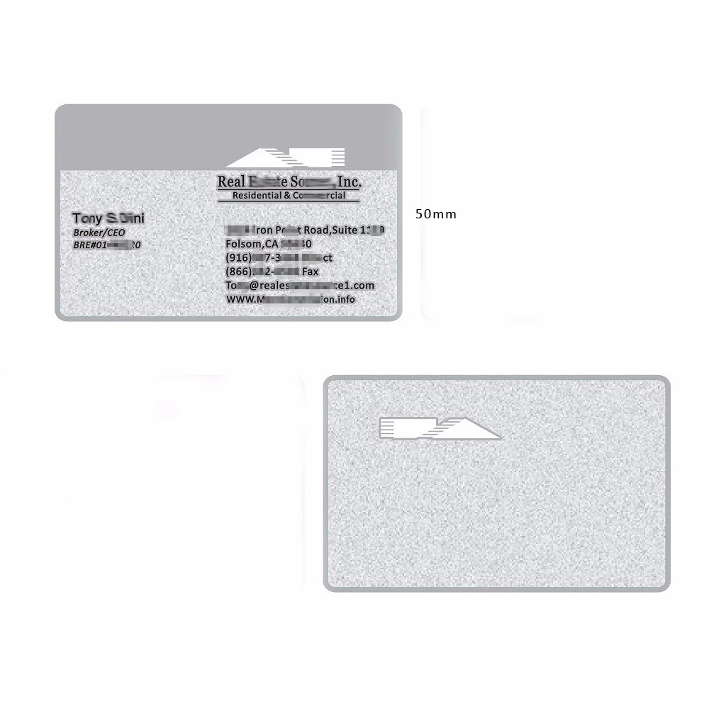 100pcs Custom Golden Stainless steel Metal business card/VIP card/ID card with Engraving and CUTOUT