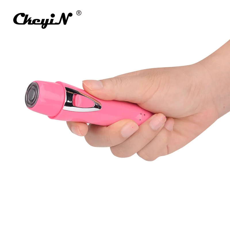CkeyiN USB зарядка для лица удаление волос мини женский эпилятор Электробритва Триммер для волос в носу водонепроницаемый Женский депилятор для бритья 30