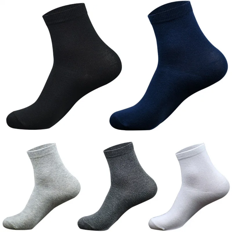 5 пар/лот для мужчин хлопковые носки Фирменная новинка Повседневное бизнес антибактериальный дезодорант Breatheable мужские носки с флагом