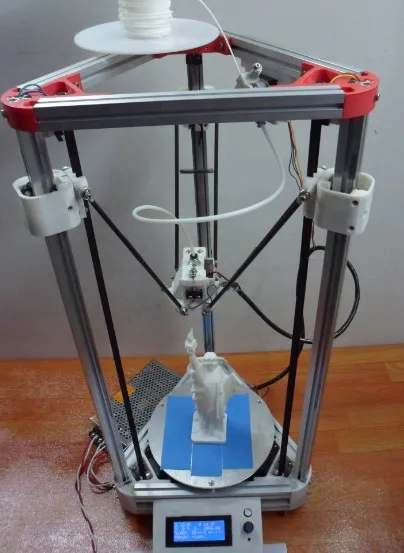 3D printer Kossel Mini delta parallel arm K800 3 printer automatic leveling