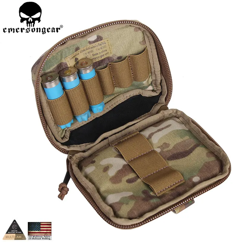 

EMERSONGEAR ADMIN Multi-purpose Map Bag edc gear Survival Tactical Pouch military army MOLLE combat gear genuine multicam EM8506