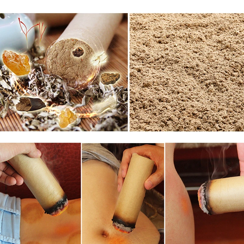 15*4.8cm Relax Traditional China Moxa Stick Rolls Moxibustion Herbal Medicine Moxa Therapy Massage For Body Neck
15*4.8cm Relax Traditional China Moxa Stick Rolls Moxibustion Herbal Medicine Moxa Therapy Massage For Body Neck