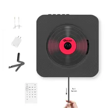 

KECAG CD Player Wall Mountable Bluetooth Portable Home Audio Boombox with Remote Control FM Radio Built-in HiFi Speakers USB MP3