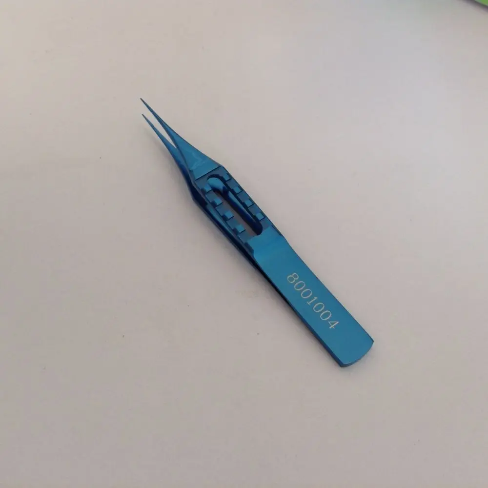 

Surgical ophthalmic instruments Titanium Straight Toothed Forcep 85mm ophthalmic eye surgical instrument