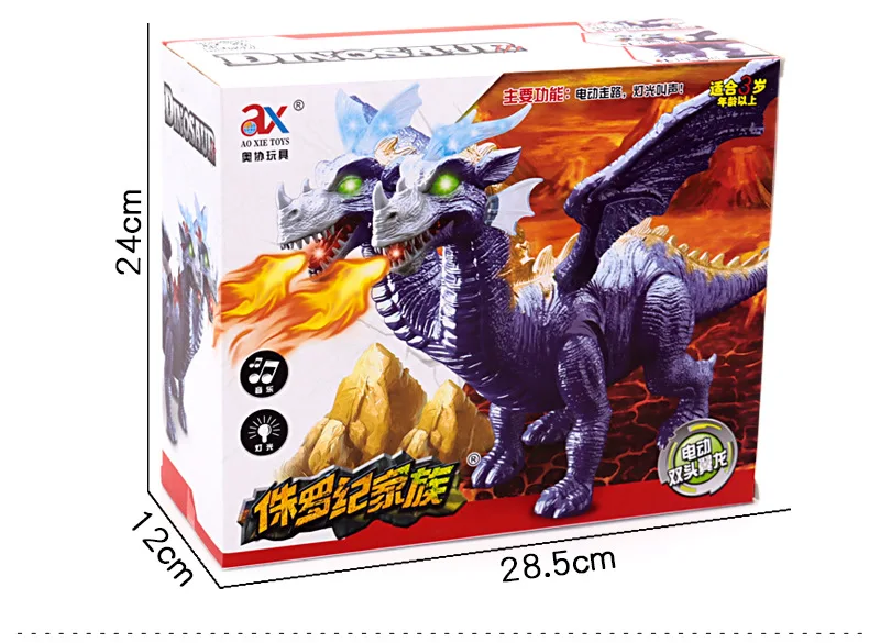 Brinquedos de Dinossauros Elétrica Crianças Pterossauro Dinossauro Dinossauros Jurássicos Caminhada Leve Dupla 14 Dinossauros Jurássicos Caminhada Leve Dupla Elétrica