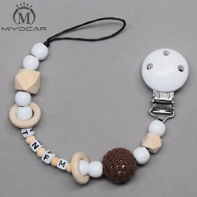 personalised soother chain