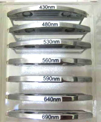 430 480 530nm 560nm 590 640nm 690 750nm wavelength ipl filters for sale