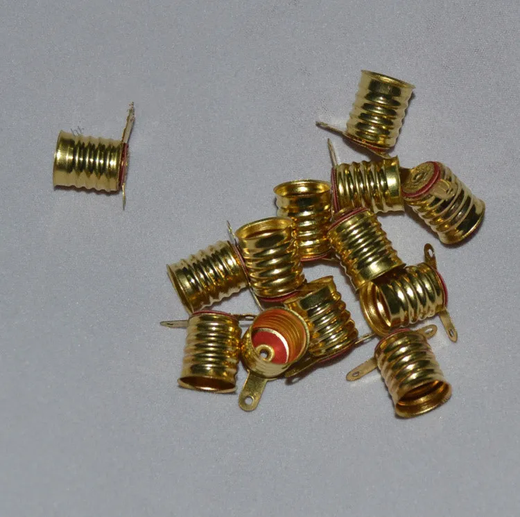 100pcs single contact BA9S lamp bases and lamp holders socket