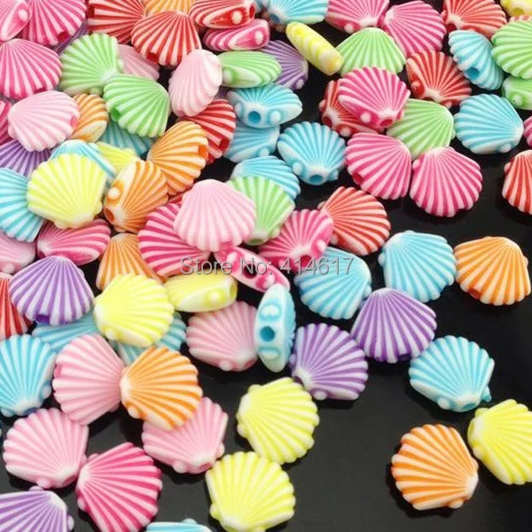 

U Pick 12mm 10/50/100 pcs Mix Color Acrylic Cube Shell Alphabet Beads spacer
