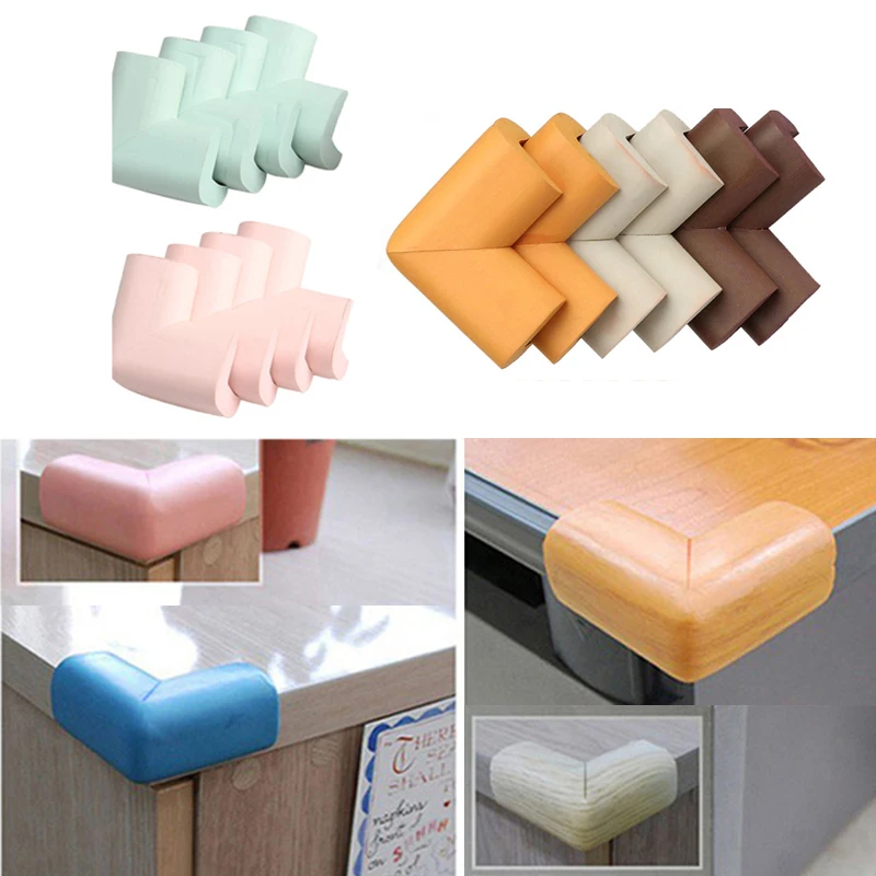 4Pcs Baby Safety Edge Corner Guard Table Furniture Anti-collision Protector Pads
