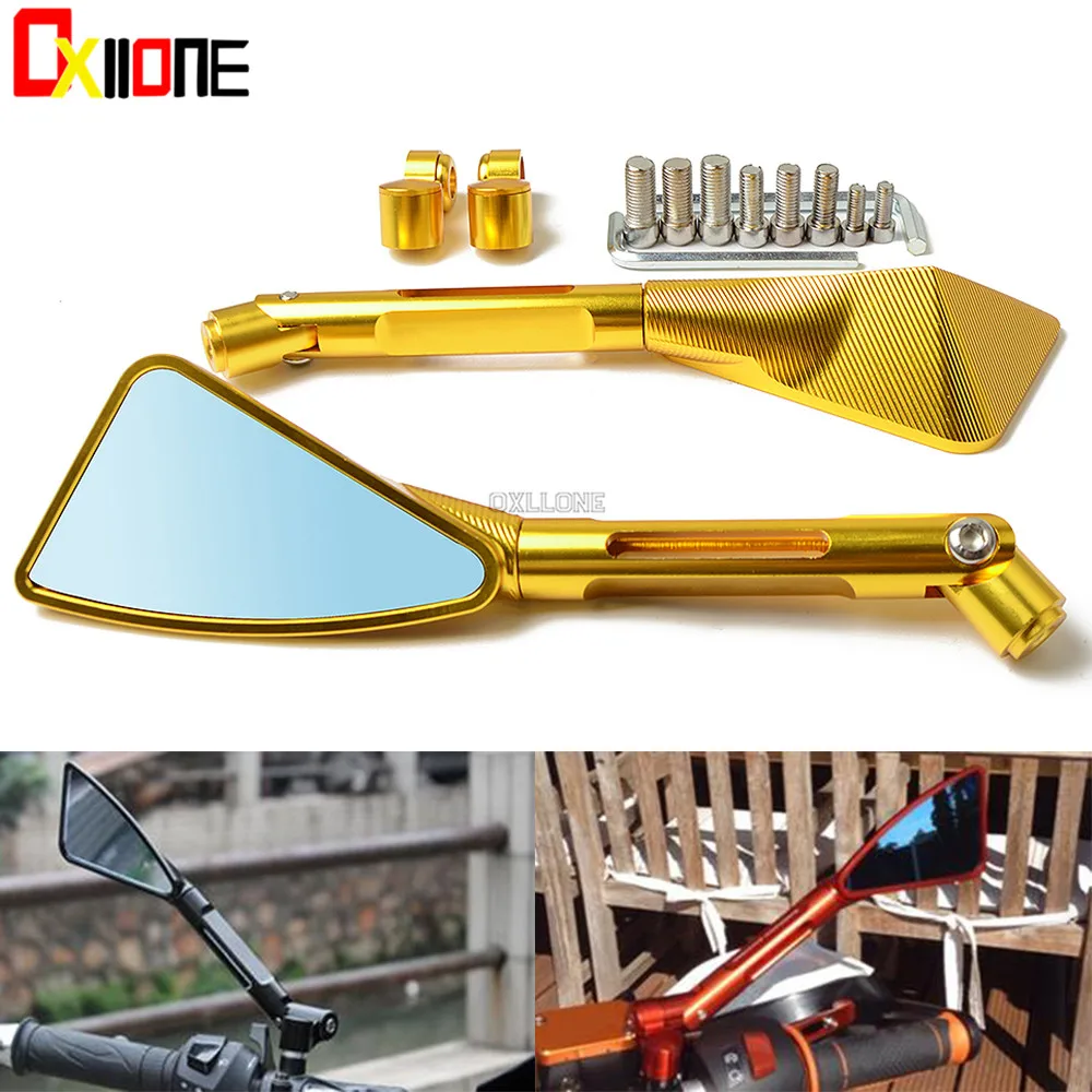 

For Suzuki GSR750 DR650SE SV650S SV1000S TL1000R Bandit GSX1300R CNC Motorcycle Mirrors Motorbike Moto Rearview Side Mirror