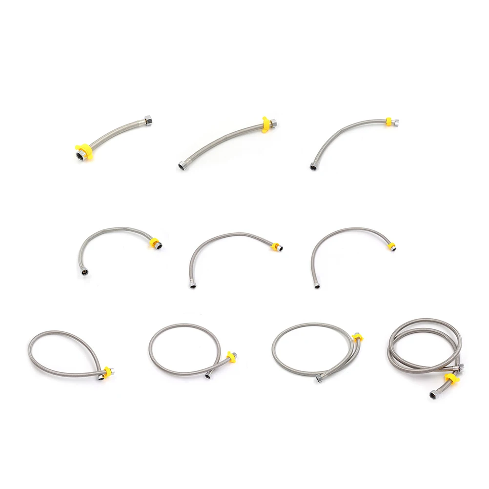 1PC 30/40/60/120/150cm 304 stainless steel bellows water heater hose toilet hose corrugated pipe 1PC 30/40/60/120/150cm 304 stainless steel bellows water heater hose toilet hose corrugated pipe