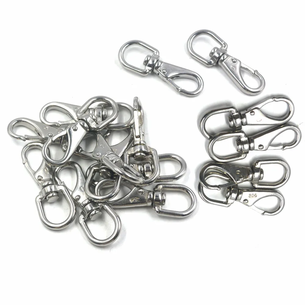 Серебро 304 нержавеющая сталь Лодка морская цепь для домашних питомцев брелки