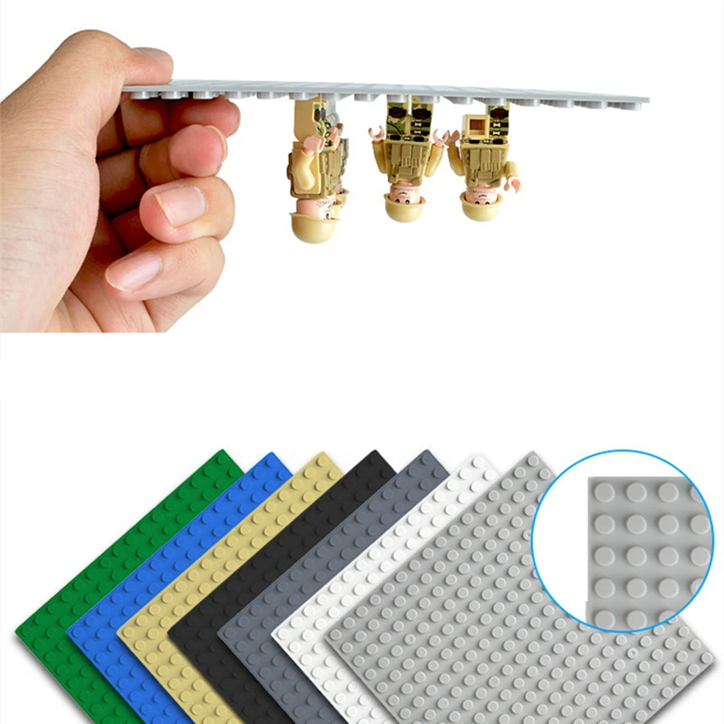 

Single Sale Toy Baseplate 16*16 Base Plate Single-Side MOC Building Block Sets Bricks Models DIY Toys for Children