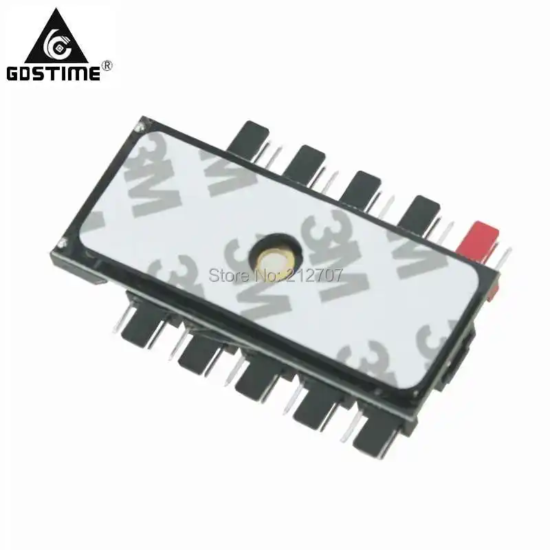 Gdstime D Тип ПК для малышей от 1 до 10 4Pin Molex кулер охлаждения вентилятор разветвитель кабеля PWM 12V 4-контактный Питание адаптер для ПК добычи полезных ископаемых