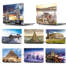 Чехол для ноутбука для Apple MacBook Air Pro retina 11 12 13 15 Touchbar A1706 A1708 A1989 Строительство башни Paiting City Bridge