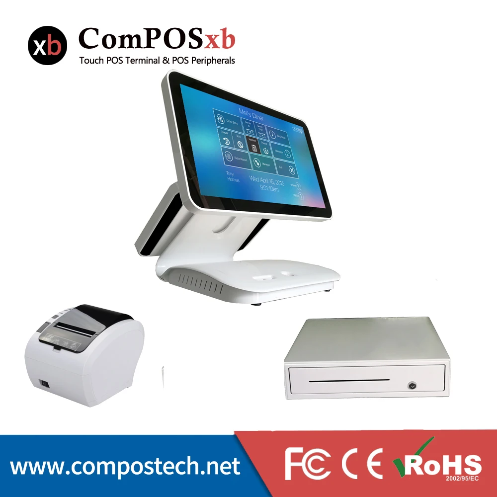 Cheap Cashier Machine Cash Register Machine 15 6 Inch Capacitive