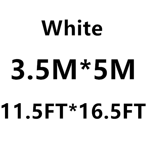 Vilead 3.5 м x 5 м(11.5ft x 16.5ft) белоснежка цифровой камуфляж чистая Военная Униформа камуфляж сетка Солнечные укрытия Защита от солнца Тенты паруса палатка - Цвет: White