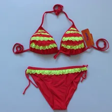 Новинка сексуальное кружевное платье, современный дизайн, женское бикини купальник с заниженной талией, комплект бикини, купальные костюмы, летняя пляжная одежда XXL