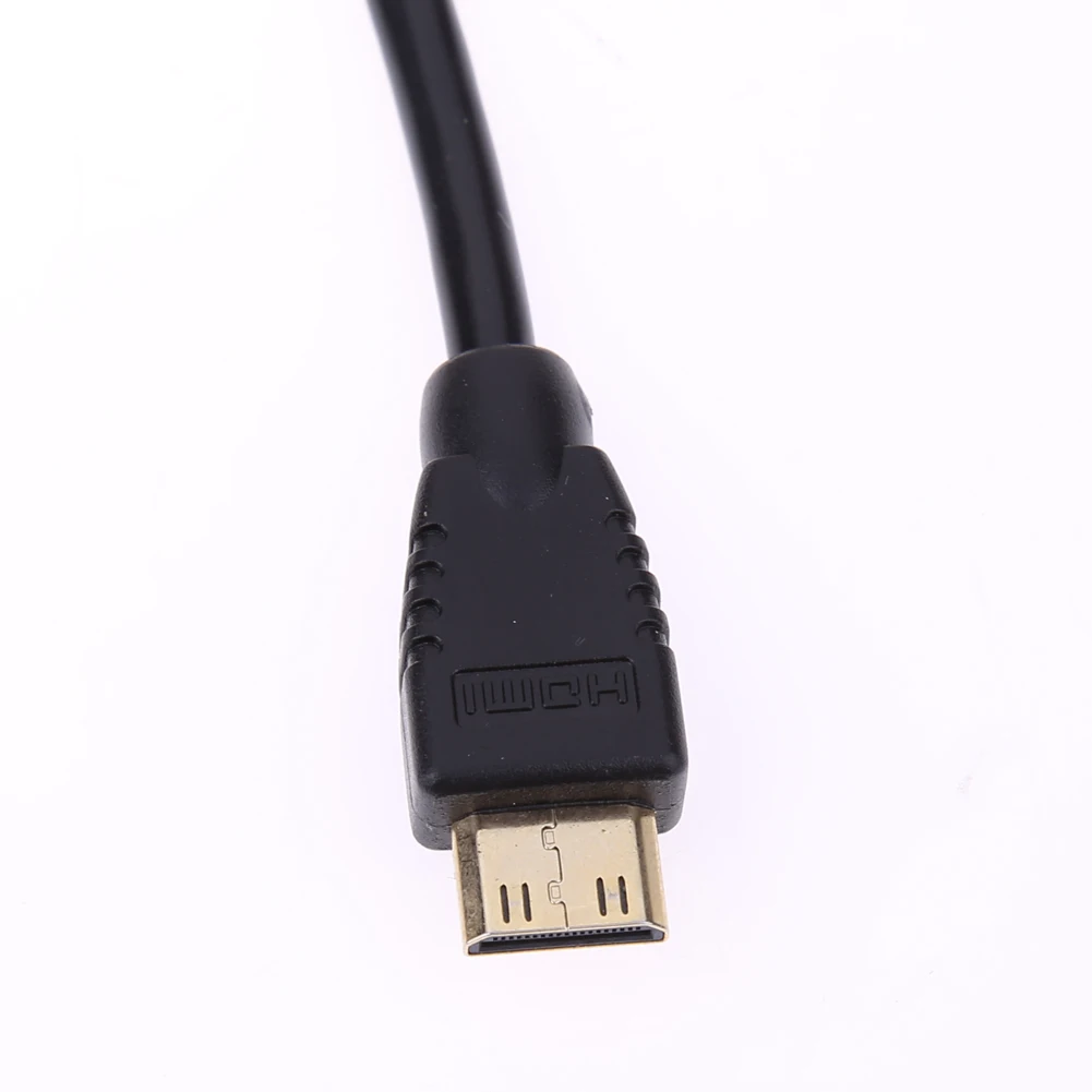 Мини HDMI Мужской к Женский конвертер Кабель адаптер Шнур 1080P мини для ноутбука