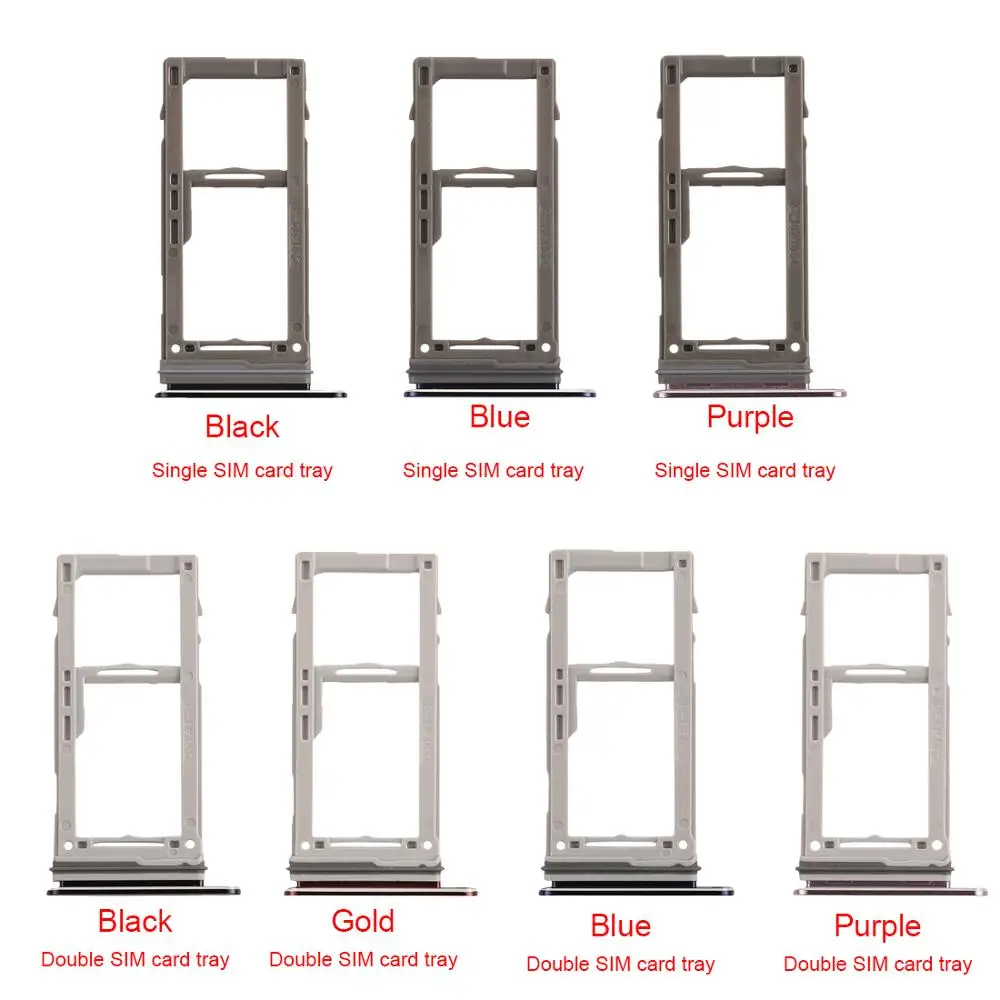 

1pcs Dual / Single SIM Card Tray & Micro SD Card Tray for Galaxy Note9