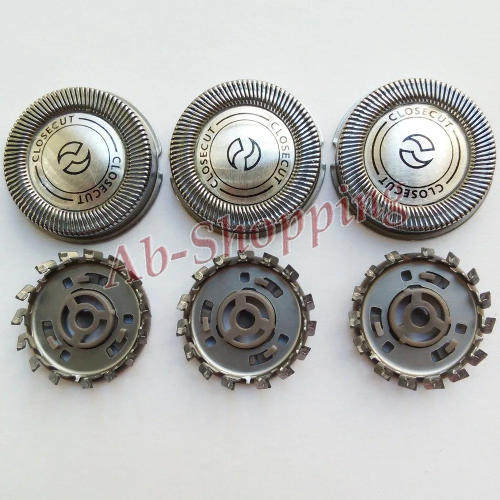 

3pcs Replacement Shaver Head for Philips Norelco HQ3/HQ4/HQ5/HQ55/HQ56 Reflex Plus HQ6863 CloseCut Shaver Heads5-Free shipping