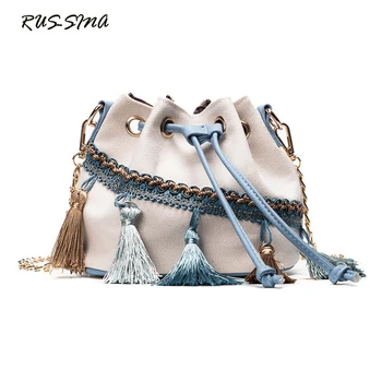 

2017 New Fashion Women Velour Bucket High Quality Bow Metal Chain Shoulder Bag Lady Solid Crossbody Bag Famous Brand YNS-TG-143